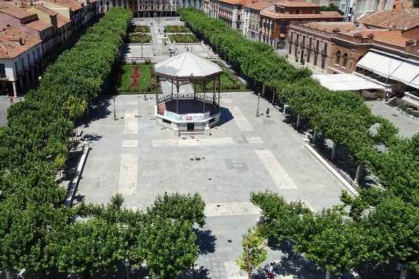 Plaza de Cervantes en Alcalá de Henares