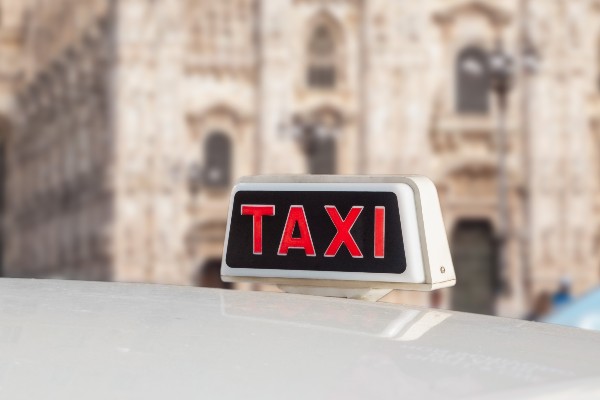 Taxis en Milán